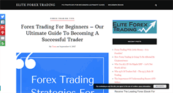 Desktop Screenshot of eliteforextrading.com